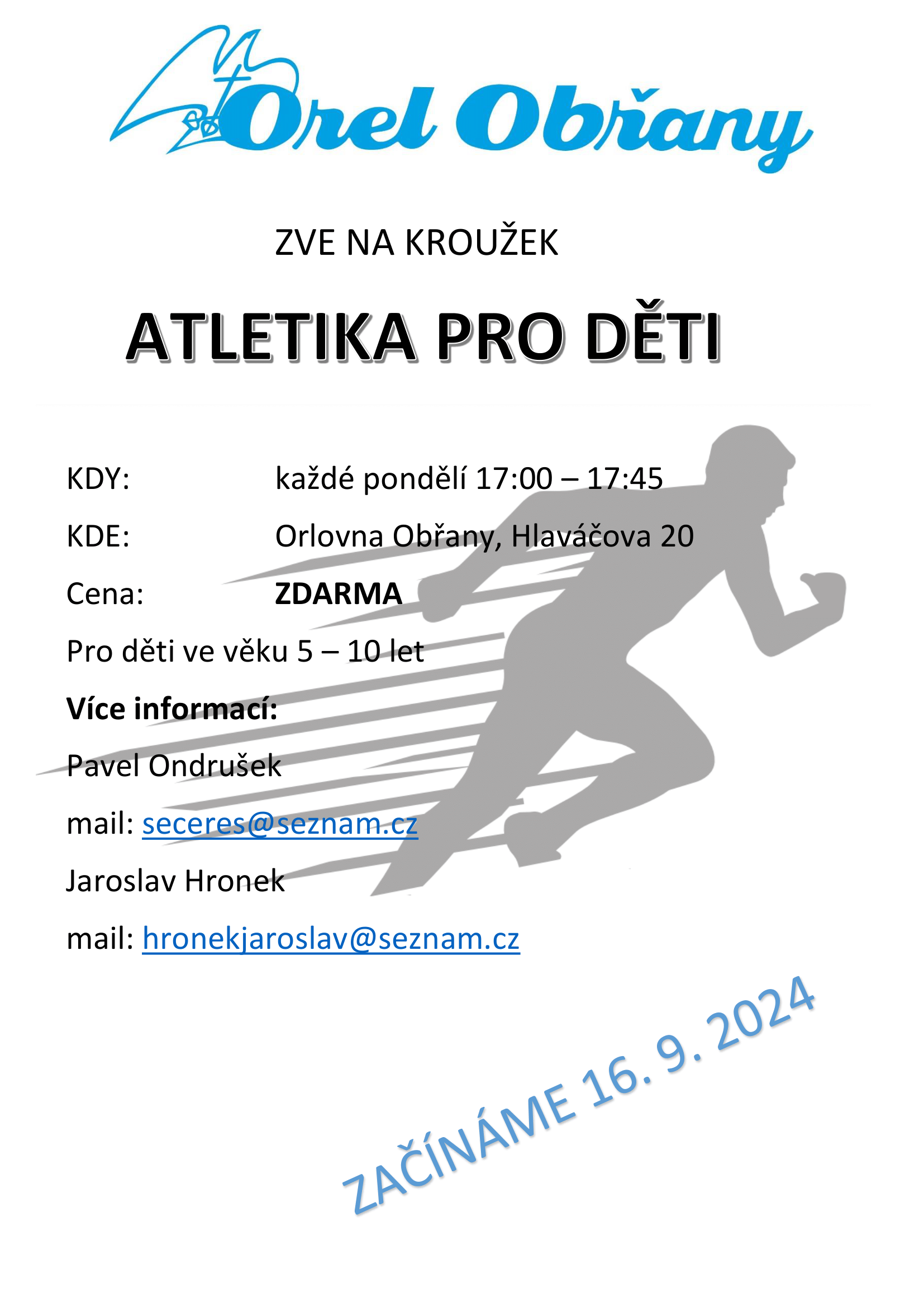 Přečtete si více ze článku Atletika pro děti