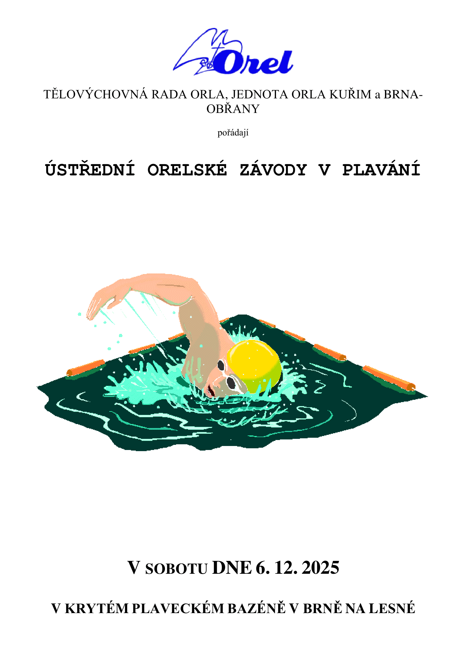 Přečtete si více ze článku Ústřední orelské závody v plavání